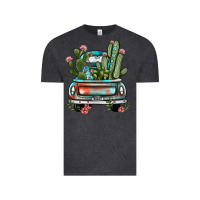 Vintage Black farm truck, Vintage Tee - JahusDesignShop