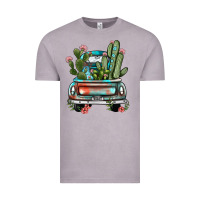 Vintage Zinc farm truck, Vintage Tee - JahusDesignShop