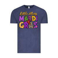 Vintage Denim little miss mardi gras Vintage Tee - LillyAllenDesigns