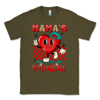 Army Green skater heart valentines day art Classic Tee - LillyAllenDesigns