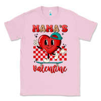 Bubblegum Pink skater heart valentines day art Classic Tee - LillyAllenDesigns