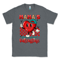 Charcoal Heather skater heart valentines day art Classic Tee - LillyAllenDesigns