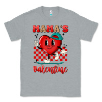 Heather Grey skater heart valentines day art Classic Tee - LillyAllenDesigns