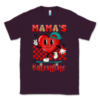 Plum skater heart valentines day art Classic Tee - LillyAllenDesigns