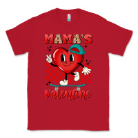 Red skater heart valentines day art Classic Tee - LillyAllenDesigns