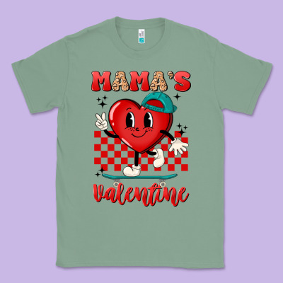Skater Heart Valentines Day Art Classic Tee Designed By Lillyallendesigns