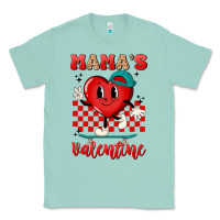 Seafoam skater heart valentines day art Classic Tee - LillyAllenDesigns