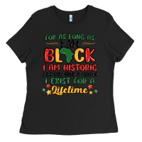 Black black history month malia Ladies Tee - MaliasSmallBusiness
