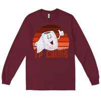 Burgundy Surviving The 2020 Tp Crisis Long Sleeve Tee - Bettercallsaul