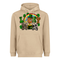 Lucky Mom St. Patricks Day Heavyweight Hoodie | Teevron
