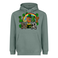 Sage lucky mom St. Patricks Day Heavyweight Hoodie - FaDigitalArtStudio