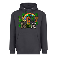 Smoke lucky mom St. Patricks Day Heavyweight Hoodie - FaDigitalArtStudio