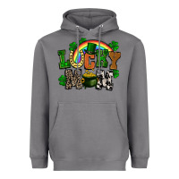 Storm lucky mom St. Patricks Day Heavyweight Hoodie - FaDigitalArtStudio