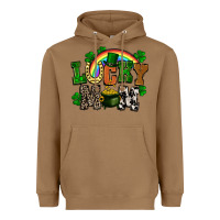Toasted Coconut lucky mom St. Patricks Day Heavyweight Hoodie - FaDigitalArtStudio