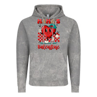 Cloud Rock skater heart valentines day art Vintage Hoodie - LillyAllenDesigns