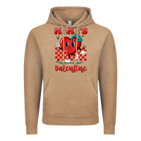 Vintage Coffee skater heart valentines day art Vintage Hoodie - LillyAllenDesigns