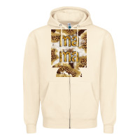 Mama With Leopard And Cowhide Regular Can Cooler Zipper Hoodie | Teevron