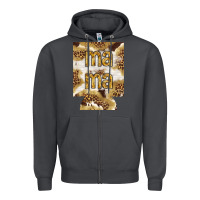 Smoke Mama with leopard and cowhide regular can cooler Zipper Hoodie - HowdyJamesFarm