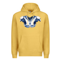 Antique Gold practice jersey fa element 1 Premium Hoodie - FaDigitalArtStudio
