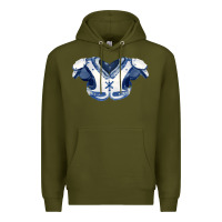 Army Green practice jersey fa element 1 Premium Hoodie - FaDigitalArtStudio