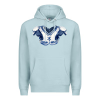 Blue Mist practice jersey fa element 1 Premium Hoodie - FaDigitalArtStudio