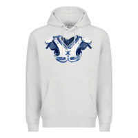 Dove Grey practice jersey fa element 1 Premium Hoodie - FaDigitalArtStudio