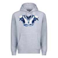 Heather Grey practice jersey fa element 1 Premium Hoodie - FaDigitalArtStudio