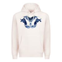 Pale Pink practice jersey fa element 1 Premium Hoodie - FaDigitalArtStudio