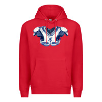 Red practice jersey fa element 1 Premium Hoodie - FaDigitalArtStudio