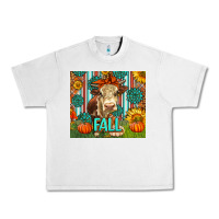 Lunar Rock Western Fall Cow Urban Heavy Tee - LillyAllenDesigns