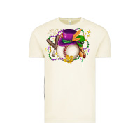 Vintage Arctic mardi gras baseball Vintage Tee - LillyAllenDesigns