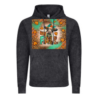 Western Hay Fall Cow Vintage Hoodie | Teevron