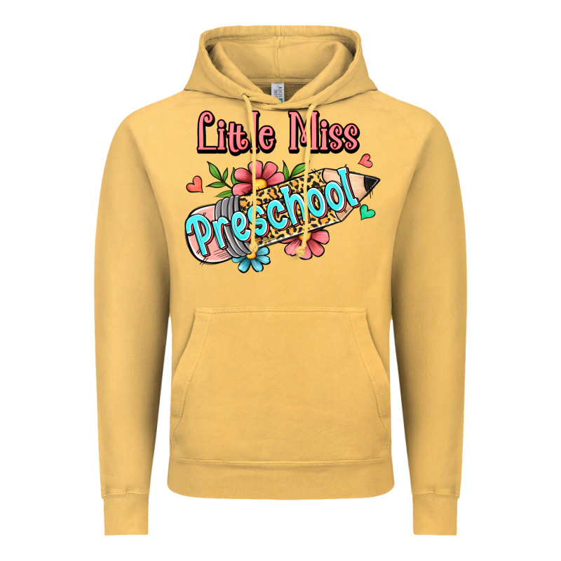 Little Miss Preschool Vintage Hoodie by RanaPortraitStore | Teevron