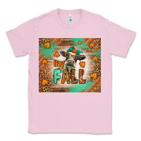 Bubblegum Pink Western Hay Fall Cow Classic Tee - LillyAllenDesigns