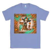Colony Blue Western Hay Fall Cow Classic Tee - LillyAllenDesigns