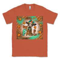 Copper Western Hay Fall Cow Classic Tee - LillyAllenDesigns