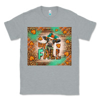 Heather Grey Western Hay Fall Cow Classic Tee - LillyAllenDesigns