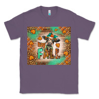 Lavender Western Hay Fall Cow Classic Tee - LillyAllenDesigns
