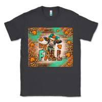 Smoke Western Hay Fall Cow Classic Tee - LillyAllenDesigns