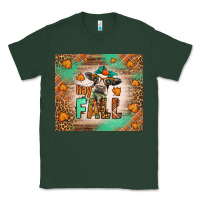 Sports Green Western Hay Fall Cow Classic Tee - LillyAllenDesigns