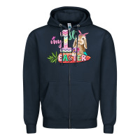 Navy My first Easter Day Zipper Hoodie - CowGirlArtShop