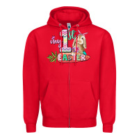 Red My first Easter Day Zipper Hoodie - CowGirlArtShop