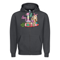 Smoke My first Easter Day Zipper Hoodie - CowGirlArtShop