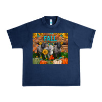 Navy Fall Baby Lambs Urban Heavy Tee - LillyAllenDesigns