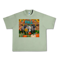 Oil Green Fall Baby Lambs Urban Heavy Tee - LillyAllenDesigns