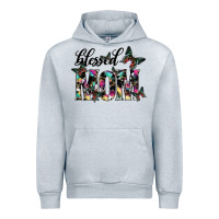 Heather Grey blessed mom Urban Hoodie - SublimationCraftShop