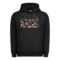 Pigment Black blessed mom Urban Hoodie - SublimationCraftShop