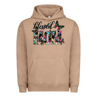 Pigment Burro blessed mom Urban Hoodie - SublimationCraftShop