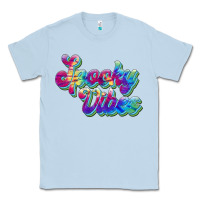 Dusty Blue spooky vibes Classic Tee - JahusDesignShop