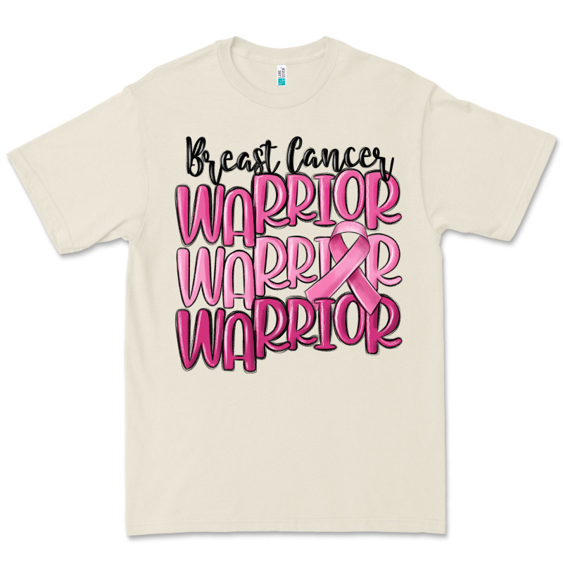 Breast Cancer Warrior Premium Tee by MaliasSmallBusiness | Teevron